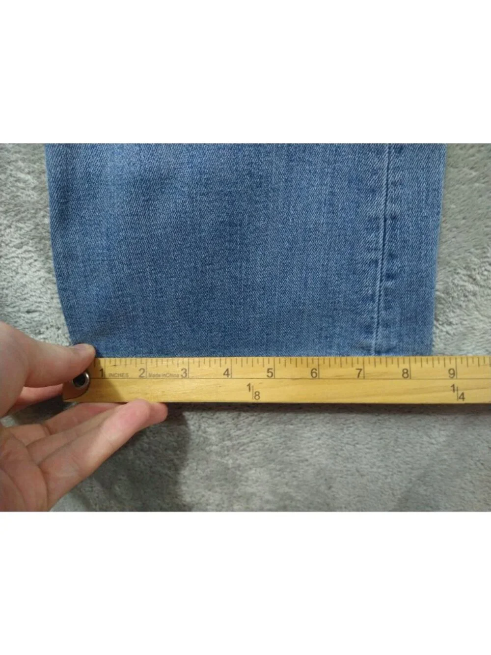 American Eagle Jeans Womens 6 Blue Denim Kick Boot Stretch X Medium Wash